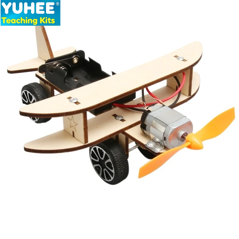 مجموعة طائرة ألباتروس المزلق الكهربائي DIY - نموذج تجربة علمية مصنوع يدويًا للطلاب، لعبة جذعية تعليمية للأطفال