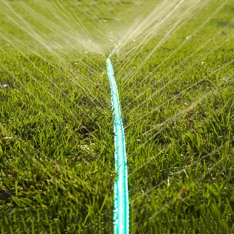 High Performance Irrigation Hose - Flexible PVC Drip Irrigation Pipe, Suitable for Lawns and Gardens, with US/EU Connectors