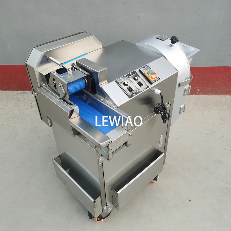 Tagliaverdure a doppia testa BURUIMU Tagliatrice commerciale per frutta e verdura recentemente aggiornata