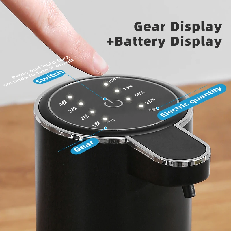 

Новый настенный автоматический дозатор мыла, пенка, умная ручная стиральная машина, 500 мл, жидкий перезаряжаемый индукционный датчик для ванной комнаты