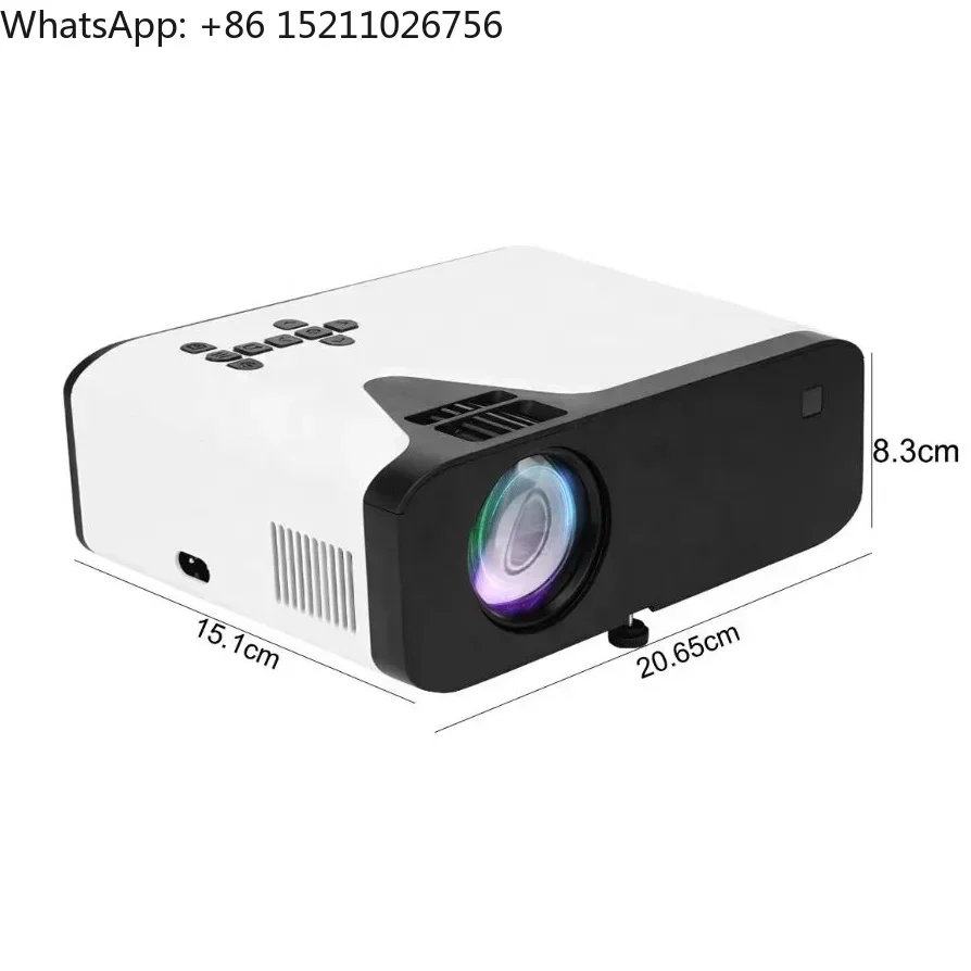 Ready to Ship UB20 Smart WiFi Miracast 5000Lumens 150ANSI Home Theater Movie LED LCD Short Throw Mini Portable Video Projector