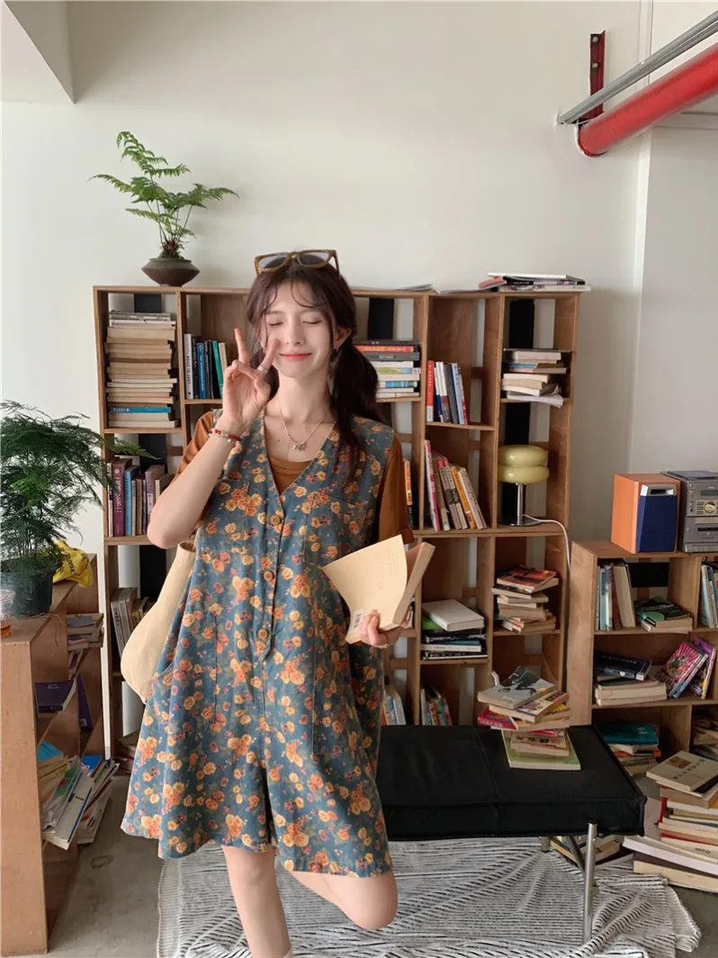 

Джинсовый комбинезон с цветочным принтом, футболка ort Sve, женский летний комплект Faion, элегантный брючный костюм кофейного цвета для маленького узора