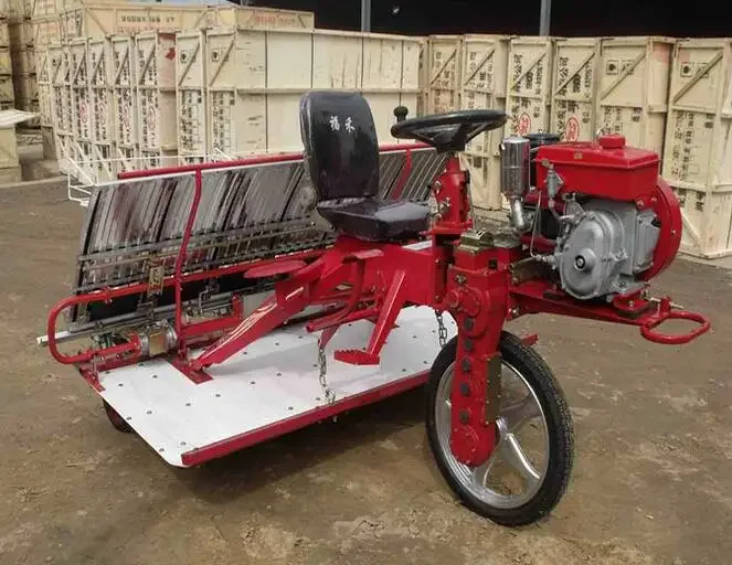 Small hand-operated rice planter double-row retreat seedling transplanter rice transplanter factory direct sales