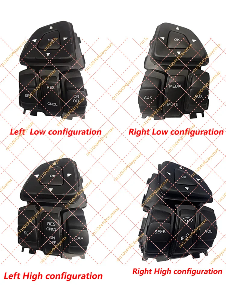 Steering Wheel Cruise Control Switch, Multifunction Button Control Module