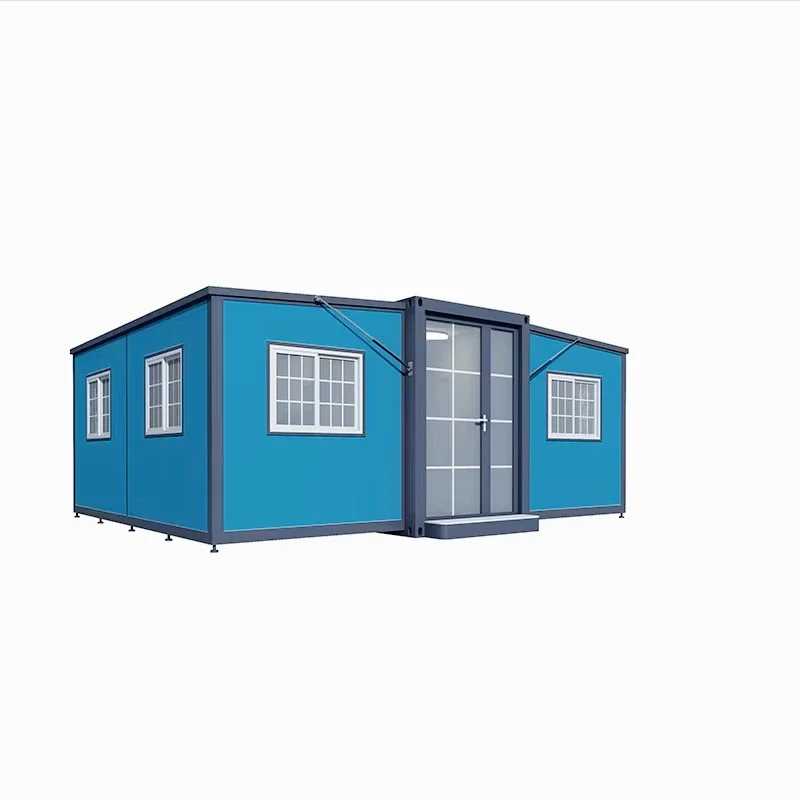 Low-cost Prefab Tiny House Container House 40FT Expandable Mobile Home Caravan Portable Houses 2 Bedrooms Folding Room