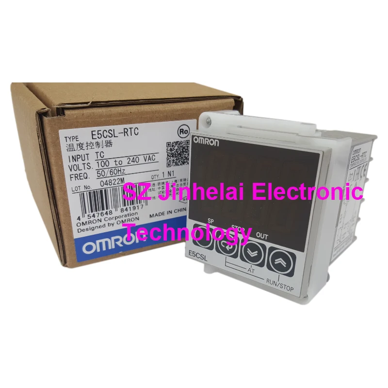 New and Original E5CSL-RTC OMRON No alarm intelligent temperature controller 100-240VAC Temperature switches