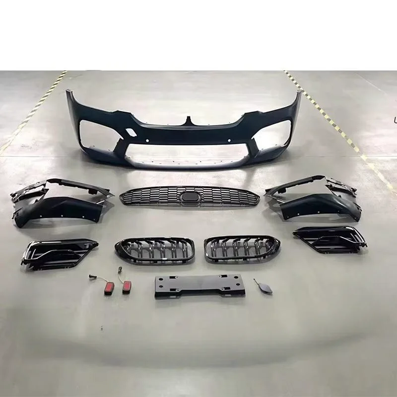 New style Body Kit for BMW 5 Series G30 2018-2020 Retrofitting Facelift 2021+ M5 Large Surround Kit Front Bumper