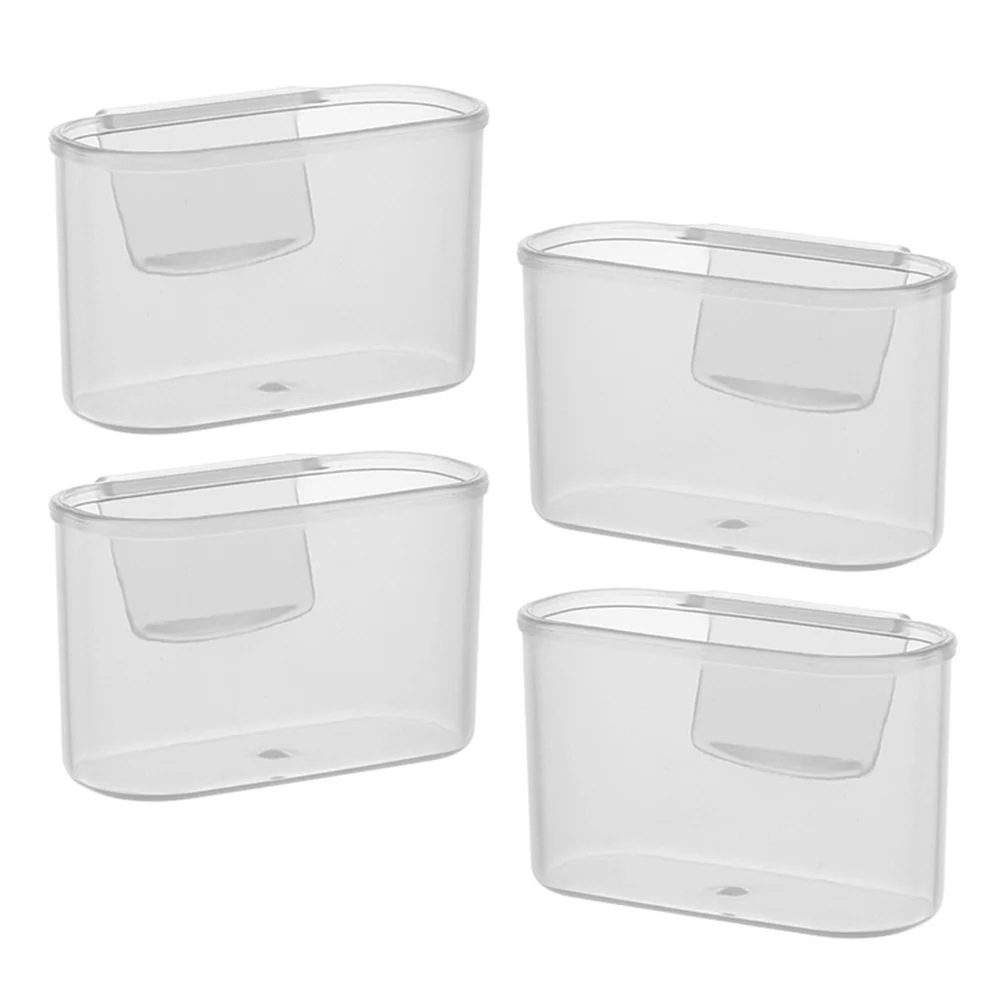 

4pcs Side Door Box Mini Fridge Organizer Refrigerator Seasoning Bag Holder Fridge Sauce Bag Case Kitchen Storage Solutions