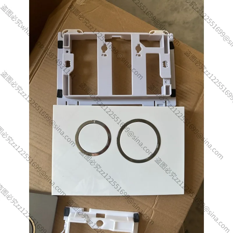 

Подходит для входа в стену резервуара для воды, панель заподлицо, пистолет, серая кнопка расширения резервуара для скрытого резервуара для воды