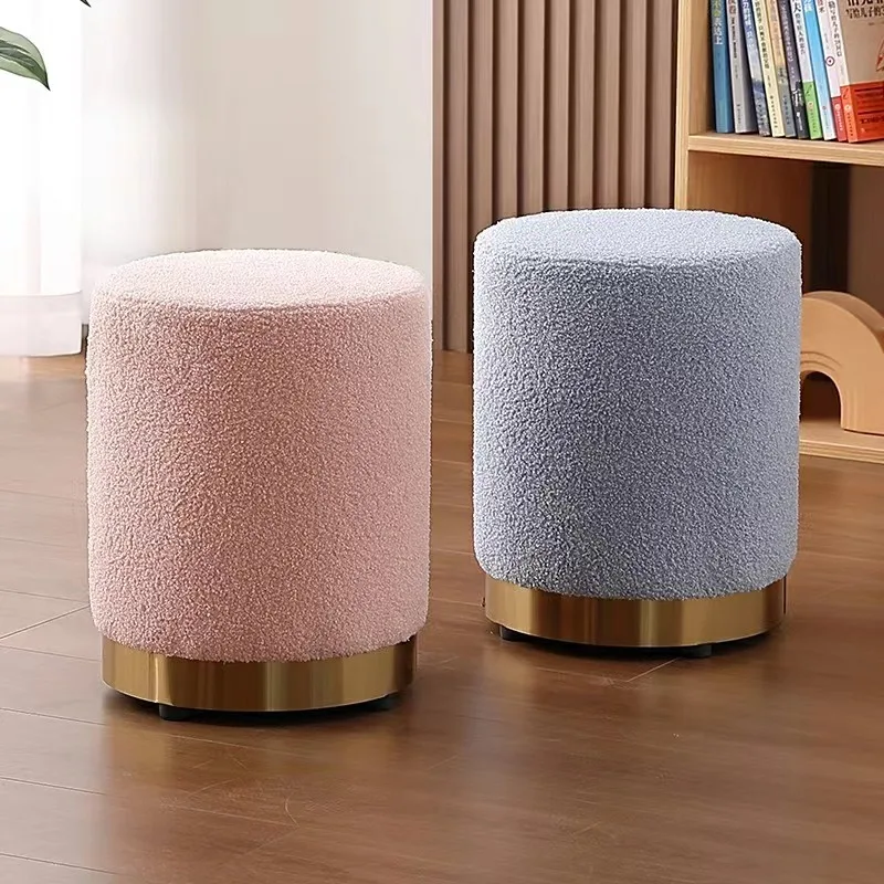 Dressing stool household small stool bedroom makeup stool door shoe change living room sofa stool creative round stool