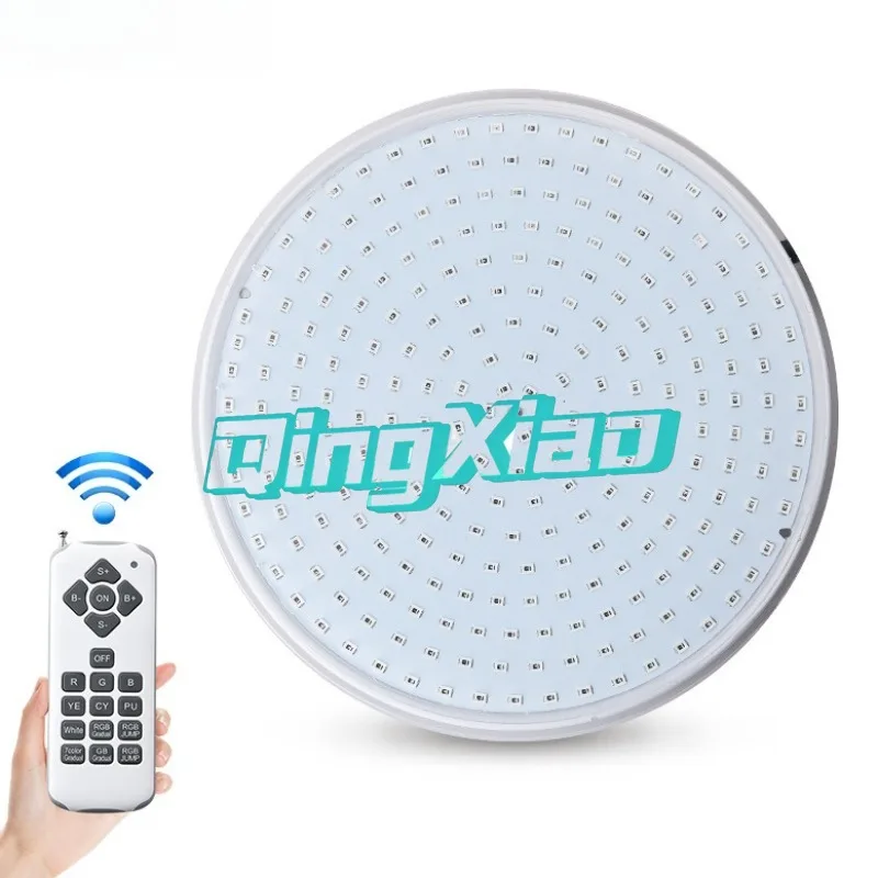 

Resin Filled IP68 Waterproof PAR56 Colorful Swimming Pool Underwater Replacement Light 18W 25W 35W 45W 18-key Remote Control