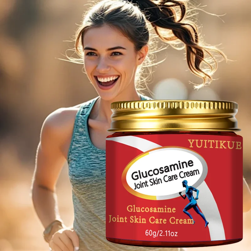 YUITIKUE Glucosamine Joint Cream 60g - Suitable for Any Joint, Fast-Absorbing & Non-Greasy Formula, Moisturizes Skin