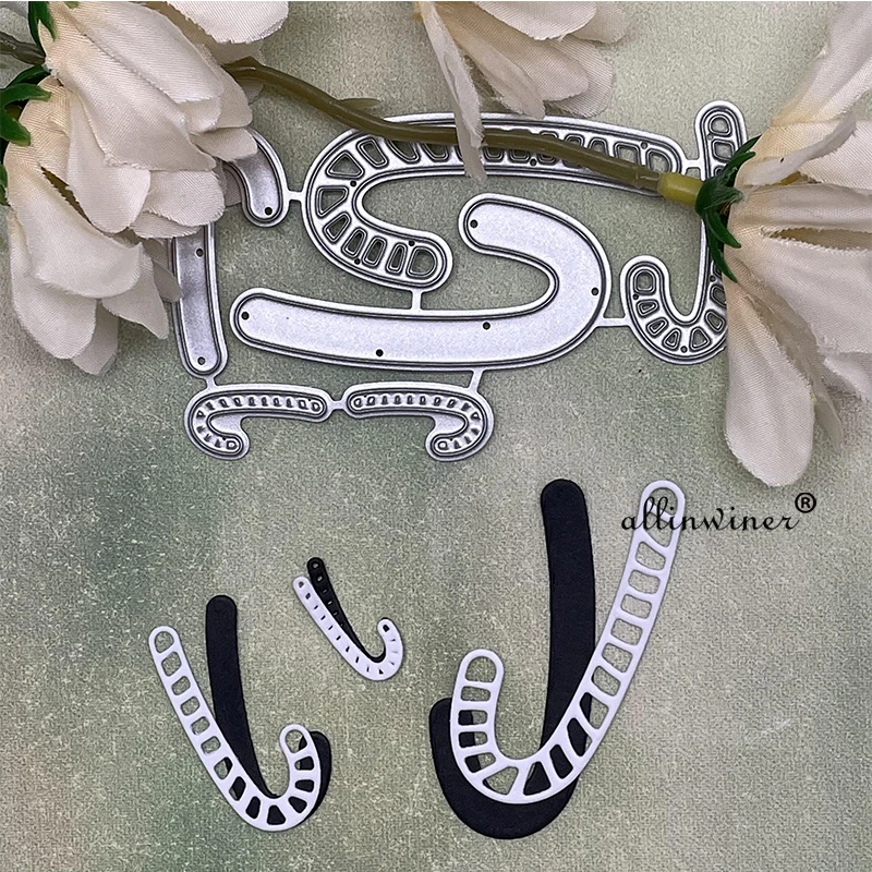 Christmas gloves cane Metal Cutting Dies Stencils Die Cut for DIY Scrapbooking Album Paper Card Embossing