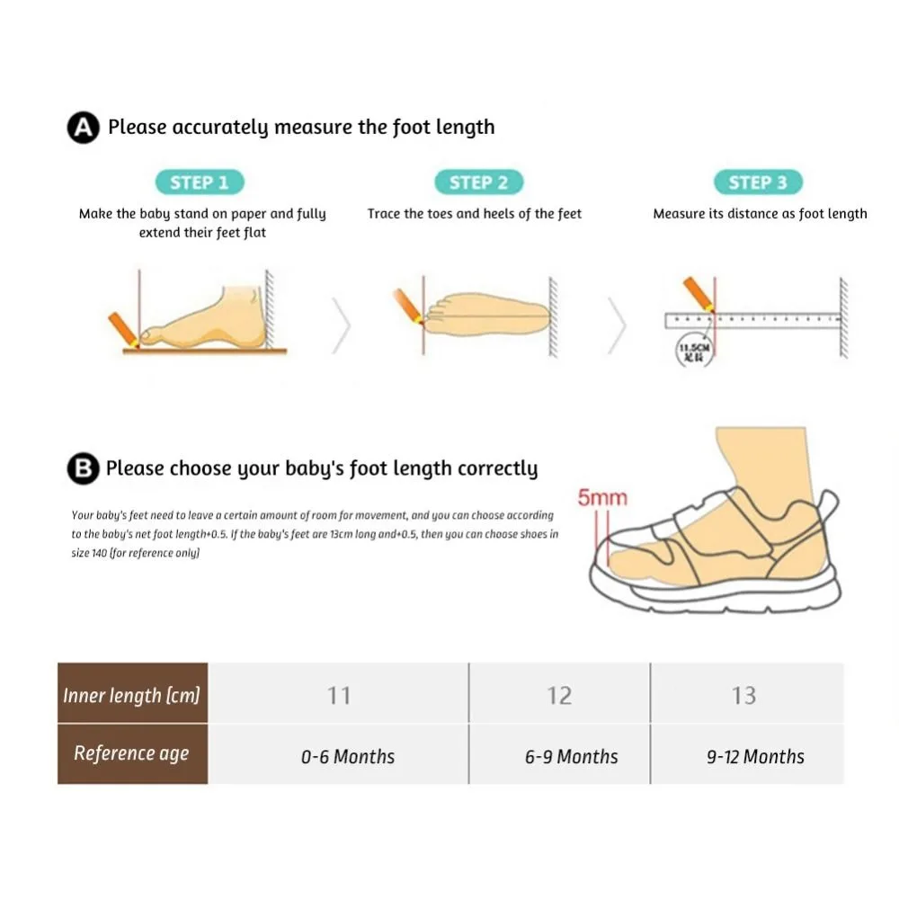 かわいい漫画デザインのベビーウォーカーシューズ、柔らかい滑り止め幼児用シューズ、通気性、耐摩耗性、子供用フロアスニーカー、歩行練習用