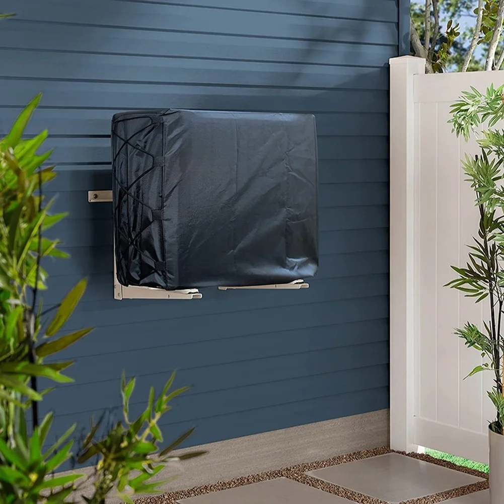 Outdoor AC Unit Protective Cover Weather Resistant Dust for Rain Shield For External Air Conditioning Equipment Outside Guard
