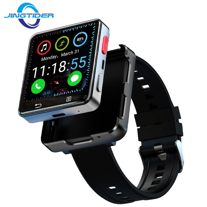 

New Upgrade S222 MTK6761 Quad Core 4G Smart Watch Android 11 2.64 inch 4GB Ram 64GB Rom 4G LTE Men Smartwatch WIFI GPS Camera