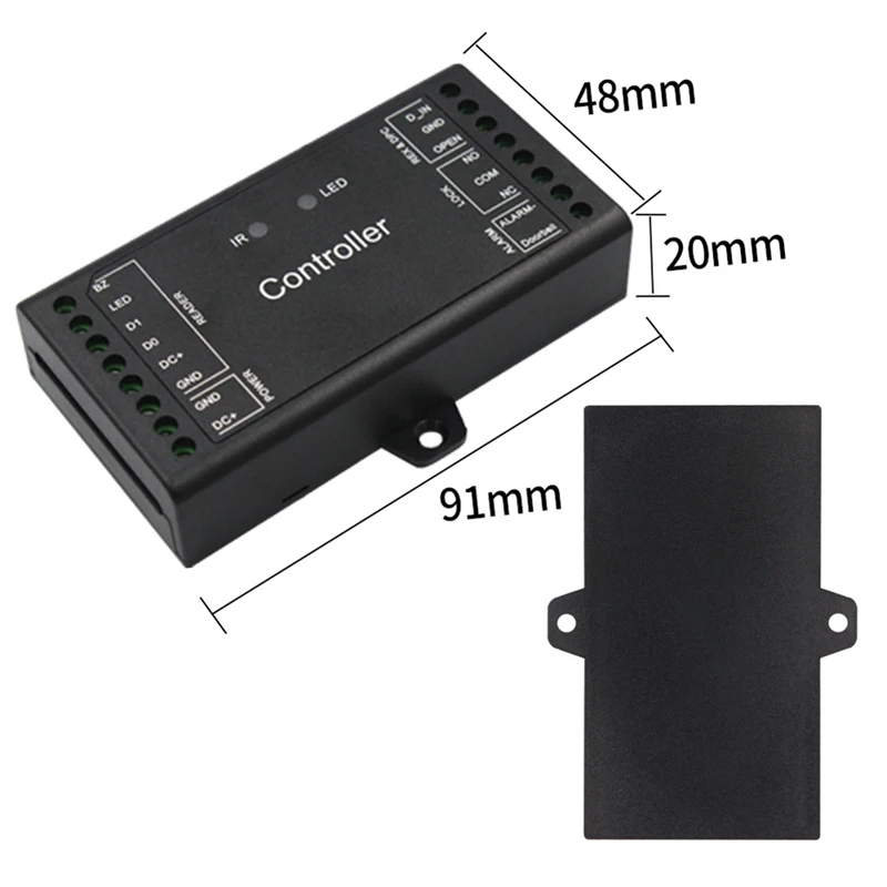 Painel Placa de Controle Remoto de Acesso de Porta Única, Controlador WiFi, Wiegand, 12V, 26-44 Bits Input 1000 Usuário, Tuya