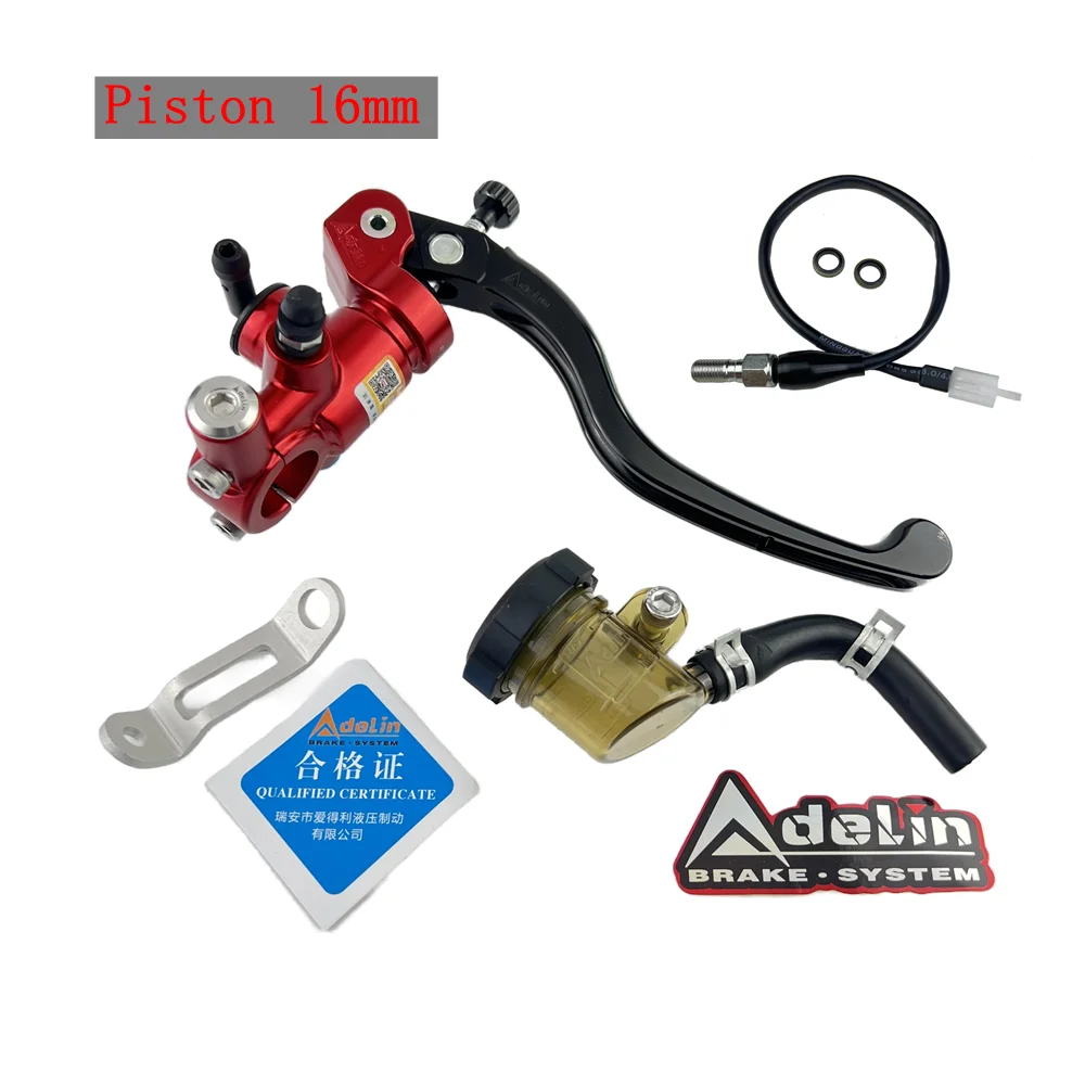 Adelin 14mm 15mm Motorcycle Brake Clutch Master Cylinder Hydraulic