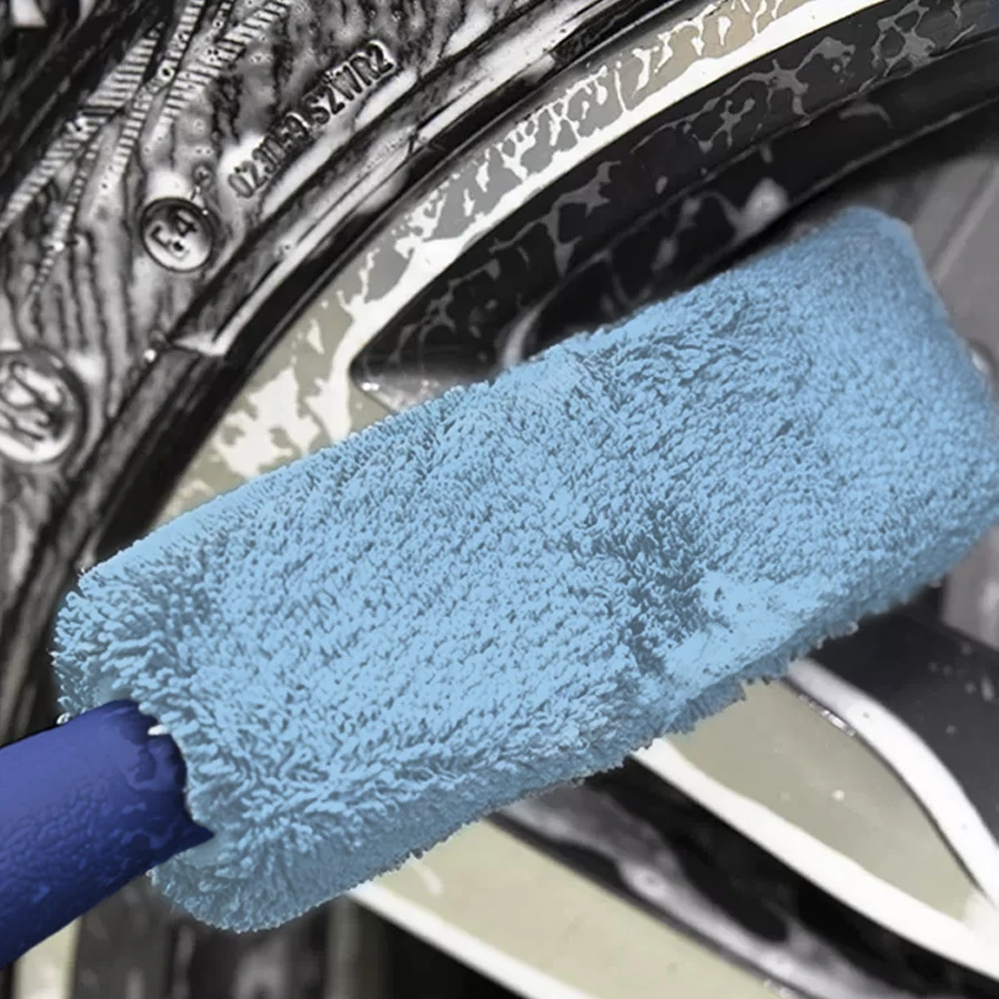 

Motorcycle long handle tire brush car wash cleaning tool tire cleaning brush