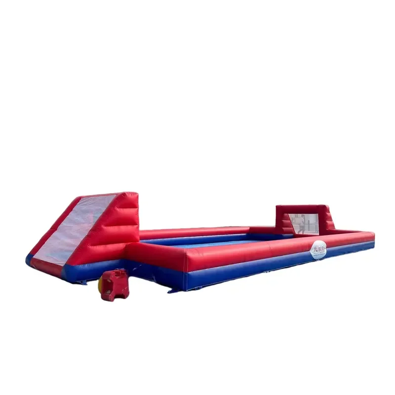 Slip & Slide Soap Soccer Field Inflatable Football Court with Blower for Wet Games, Team Events, and Summer Camps (Bulk