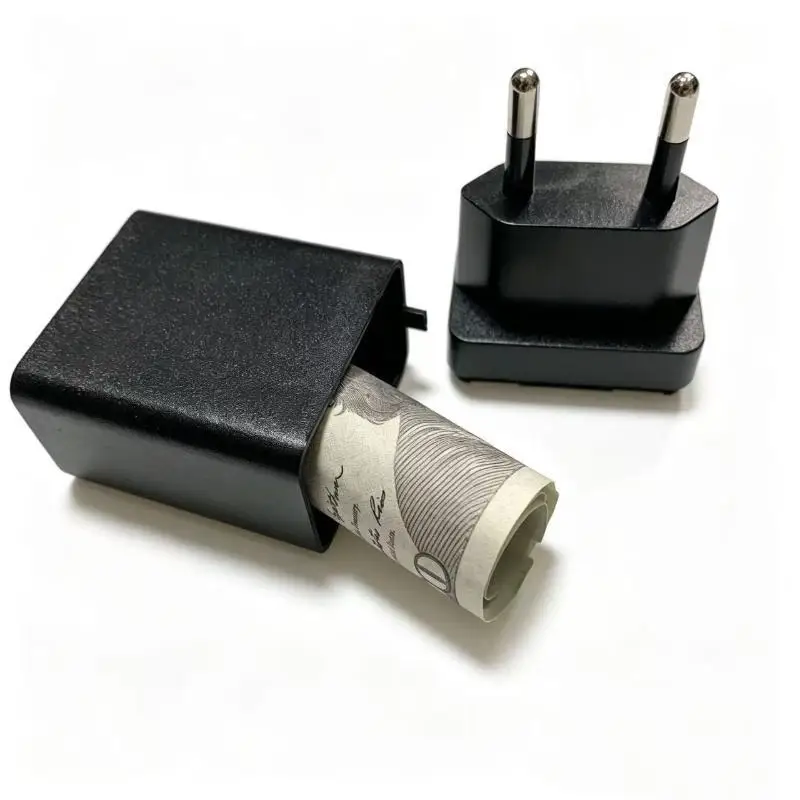 Disguise Phone Charger Hidden Safes Adapter Anti-theft Private Money Jewelry Key Secret Storage Box Hidden Storage