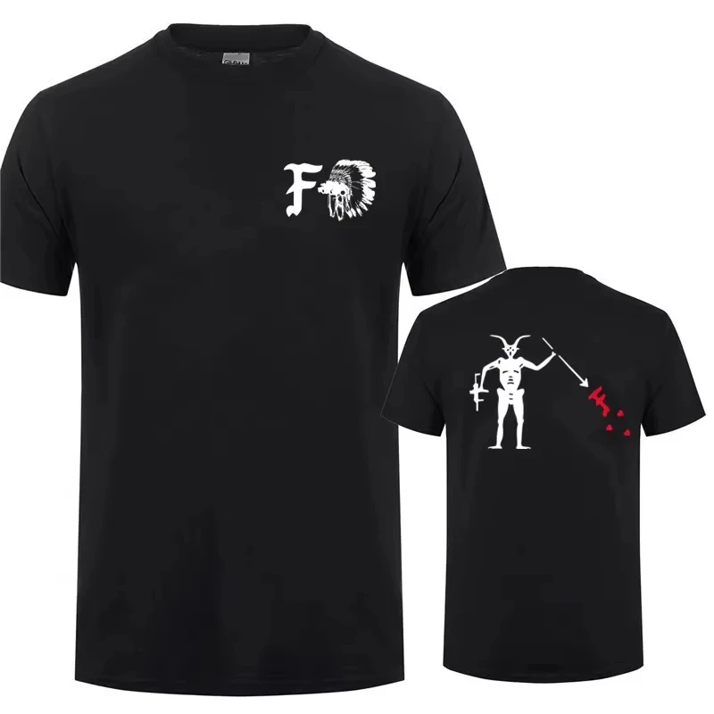 T-shirt pour homme Forward Observations Group 2026, col rond, motif squelette de la mort et Satan, vêtements d'été pour homme