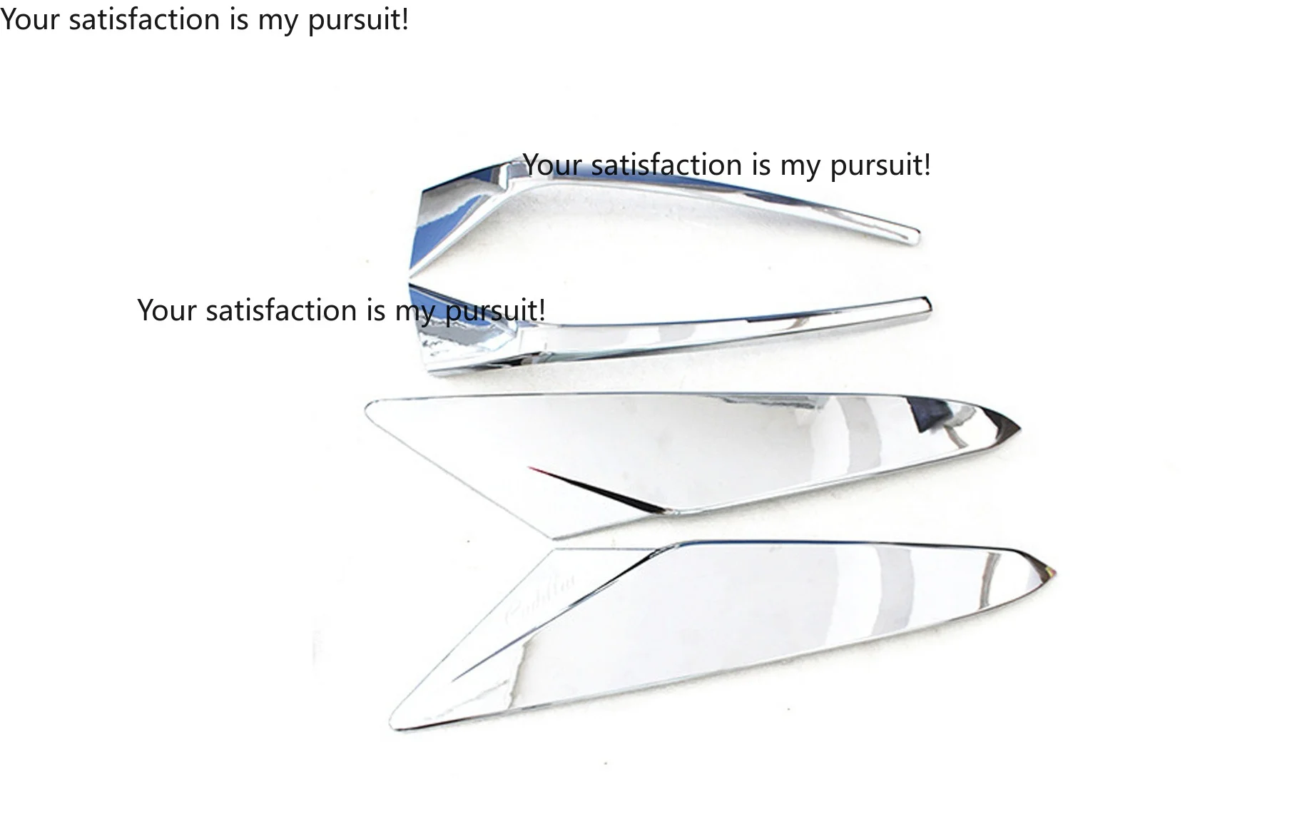 Suitable for Cadillac XT5 modified rear window trim strip body sequins tail side cover sticker trim frame