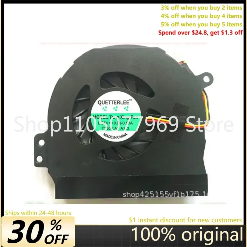 Ventilador de Resfriamento para Notebook Dell N4010 1464 1564 P08F P09G 13R 1764 14R - Peça de Reposição para Sistema de Resfriamento de Notebooks Dell