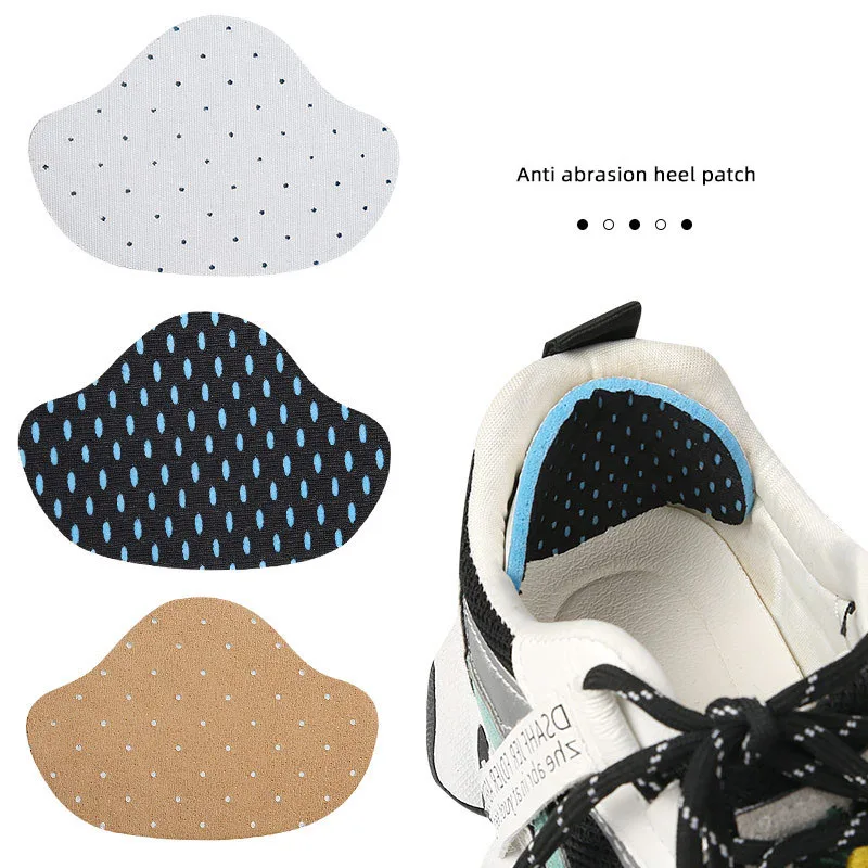 

2PCS Sneakers Heel Protector Sticker Latex Soft Sports Shoes Patches Breathable Shoe Pads Patch Adhesive Patch Repair Shoes Heel