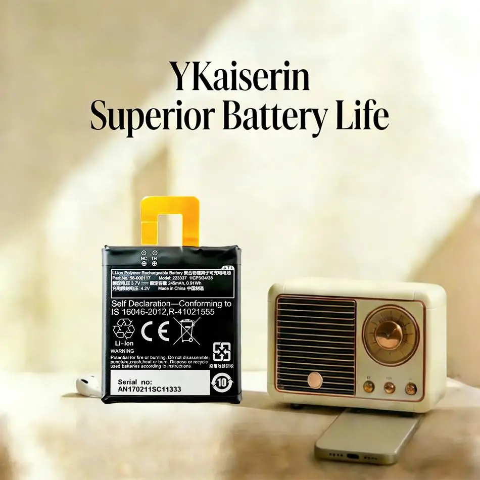 

58-000117 High Performance Premium Replacement For Amazon Kindle KO1 Oasis 1 , 2 245mAh Tablet Battery