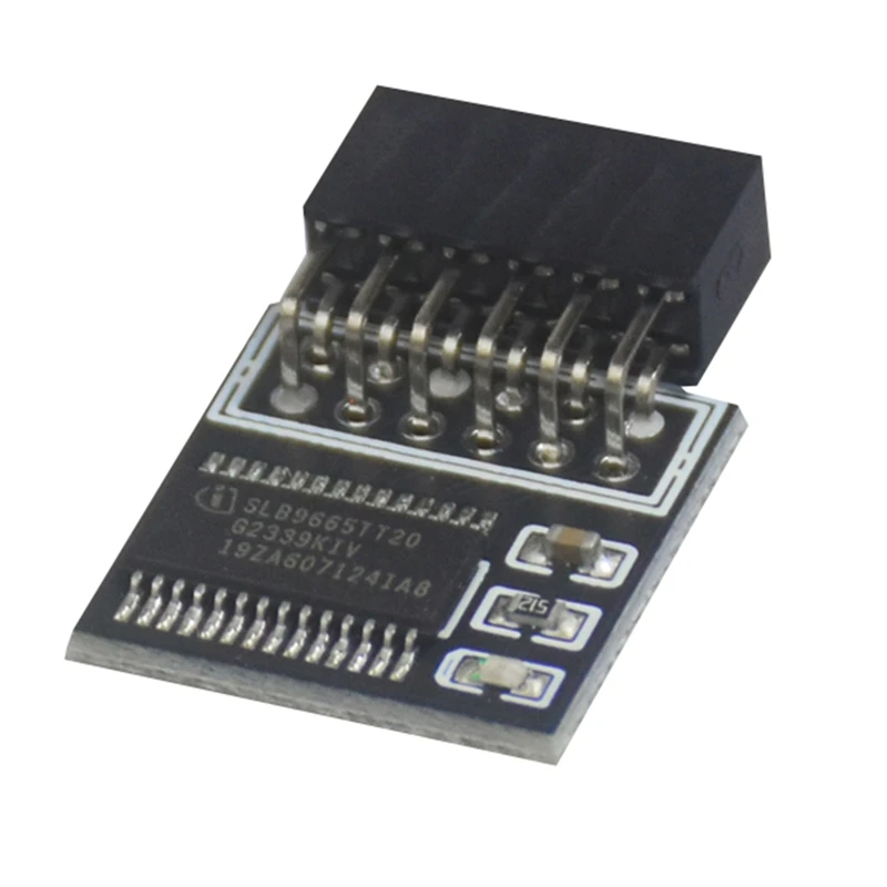 TPM 2.0 وحدة أمان التشفير LPC-12PIN وحدة بطاقة اللوحة الأم استبدال أجزاء للوحة الأم Win11-ABVP #4