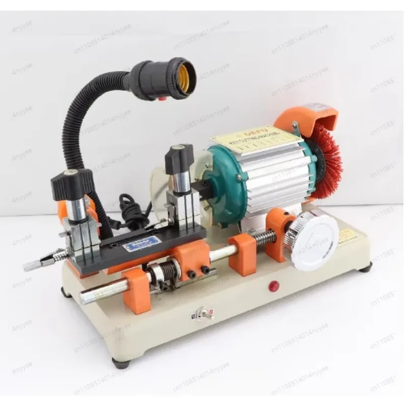 New 220VHorizontal Key Cutting Machine With Key Cutting Machine Manual Knife With Fine-Tuning Guide Pin Key Duplicating Machine