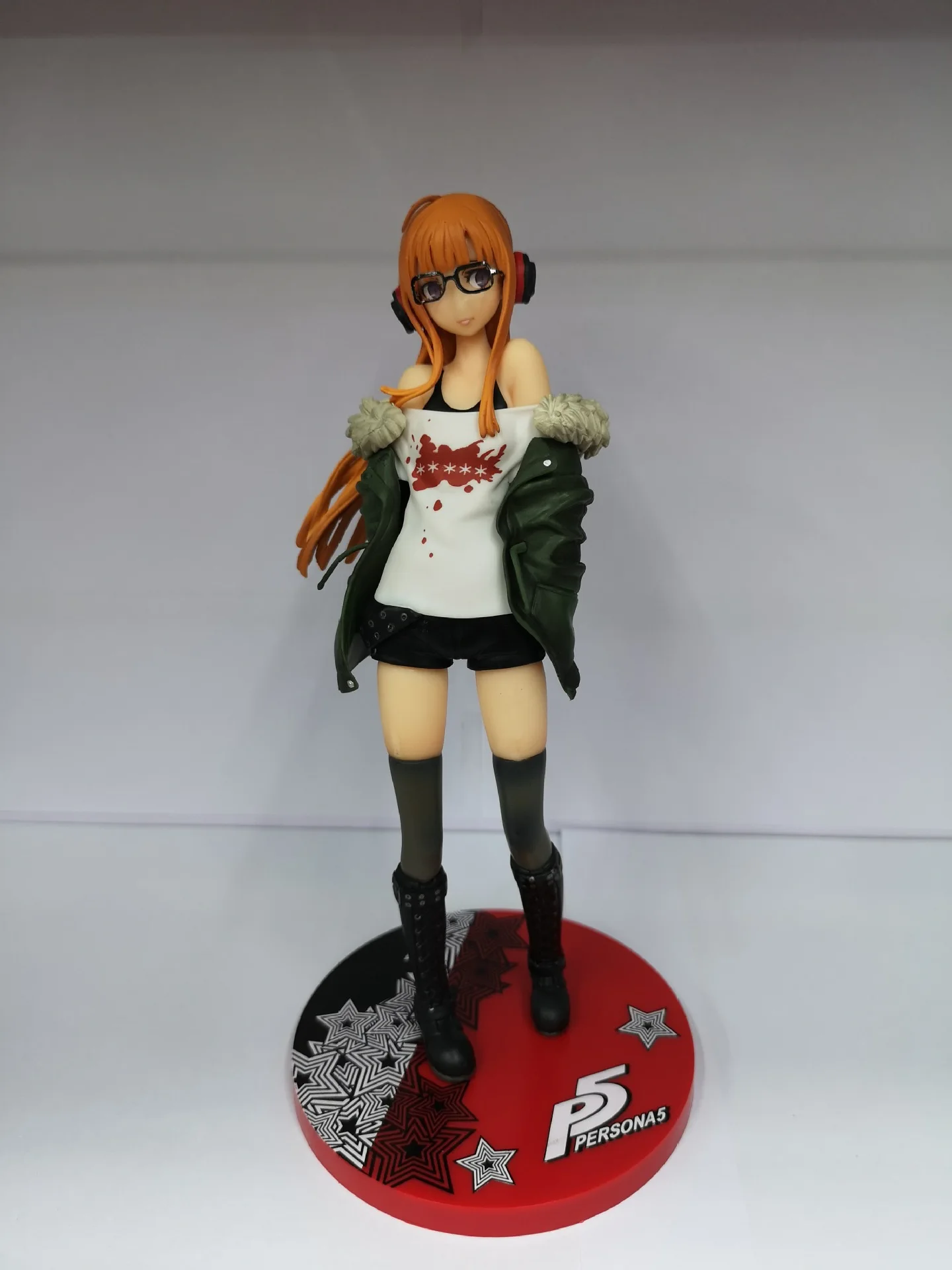 Persona P5 Navi Futaba Sakura 1/7 PVC Figure Anime Toy Modello da collezione regalo