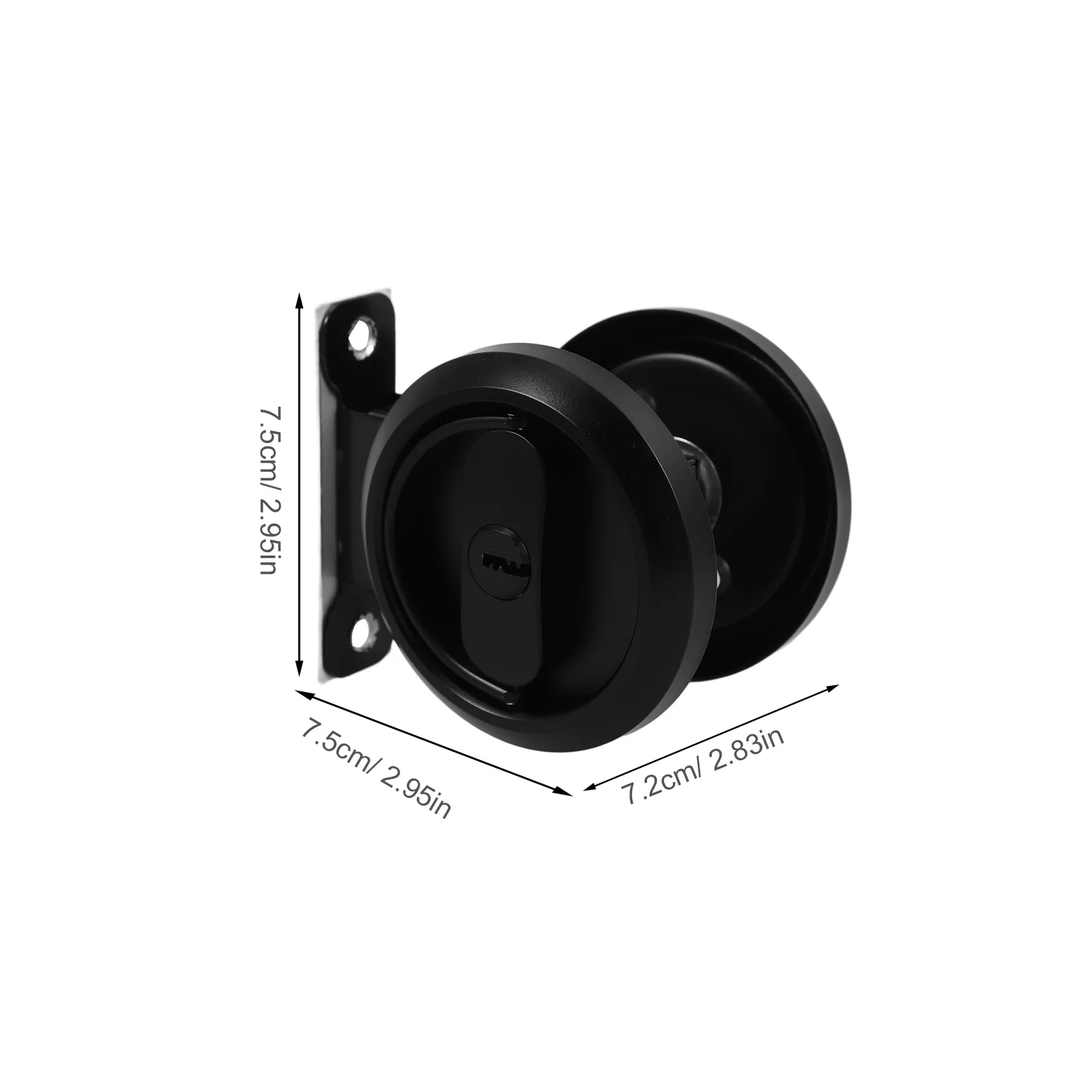 隠しドアロック 304 ステンレス鋼 目に見えないポケットドアロック プライバシーラッチ 寝室 バスルーム キッチン オフィス セキュリティ用