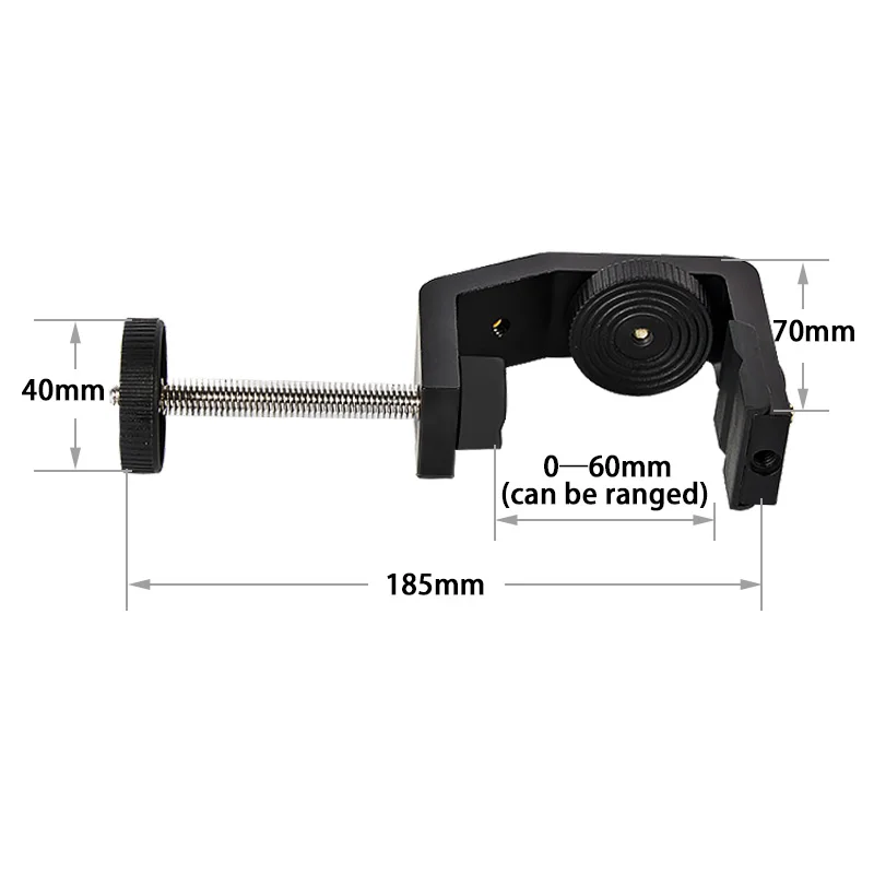 Desktop Stand Clamp Camera Clamp C-style Clamp Universal Aluminum Clip Phone for Camera Photography Accessories
