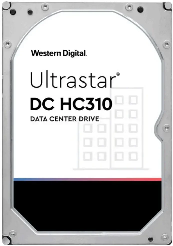 Western Digital HUS726T4TALA6L4 4TB Ultrastar DC HC310 SATA HDD - 7200 RPM Classe SATA 6 Gb/s 256MB Cache 3,5