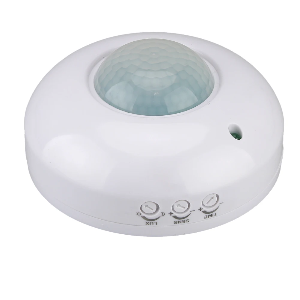 

AC V дизайн потолочного крепления PIR датчик движения градус датчик потолочного крепления удобное размещение потолочное крепление светодиодный светильник