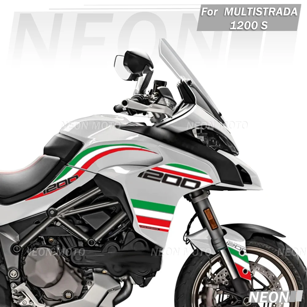 

3D Motorcycle Tank Pad Sticker Anti-slip Motocross Protector Decal Accessori Waterproof For Multistrada 1200