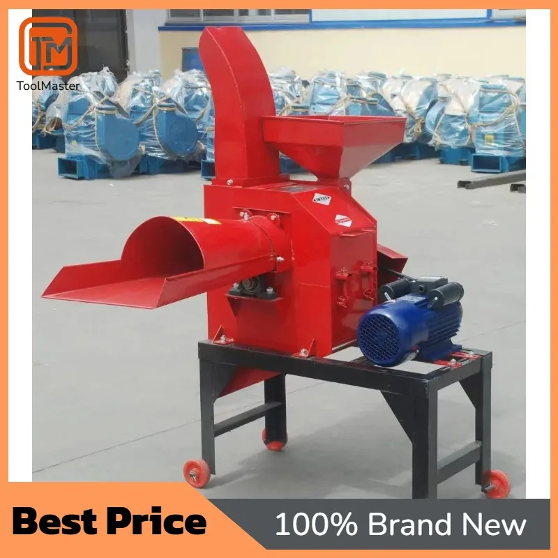 

[Best Selling] Agricultural Machinery Cattle Goat Grass Cutting Straw Silage Chaff Cutter Animal Feed Making Machine For Farms