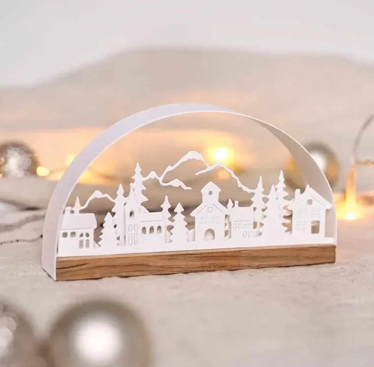 جديد الحرفية المعادن قطع يموت قطع يموت العفن شجرة منزل حافة الجانب سجل القصاصات ورقة كرافت سكين قالب شفرة لكمة الإستنسل يموت