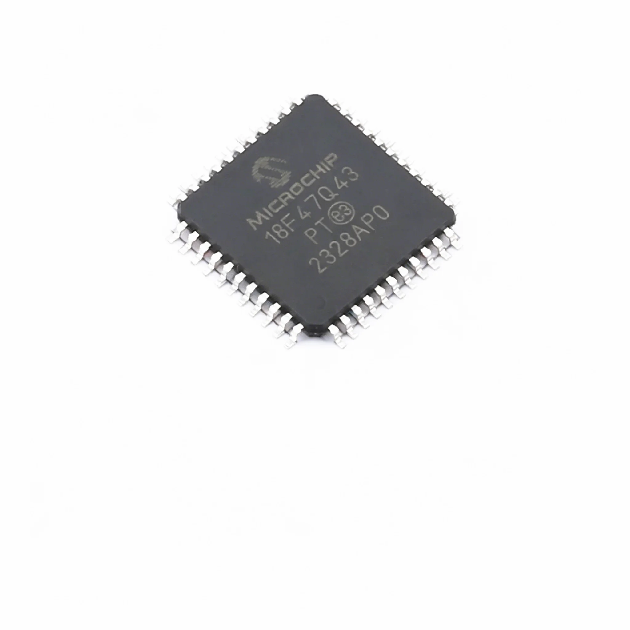 5pcs/Lot PIC18F47Q43-I/PT TQFP-44 8-bit Microcontrollers - MCU 128kB 64MHz 36 I/O