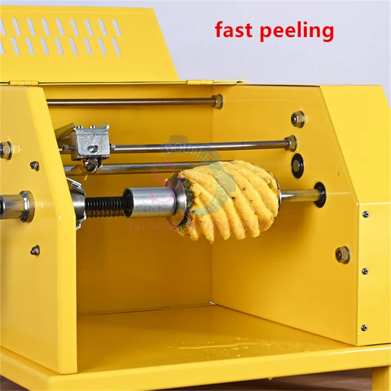 手動パイナップル機,果物と野菜の皮むき器,発電機,工業用皮むき機