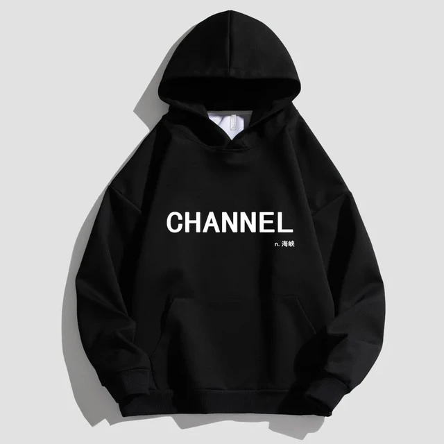 Channel hooded sweatshirt best sale