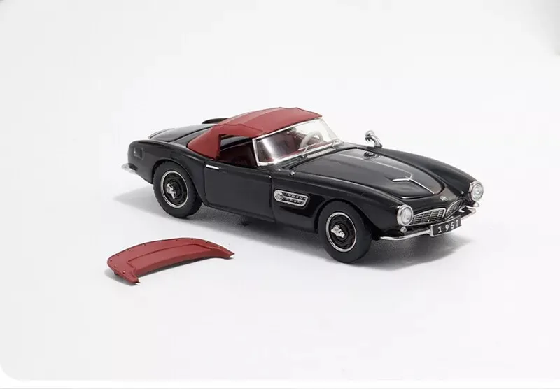 GFCC 1957 507 SOFT TOP + MOTOR Modelo Coche Negro 1/64