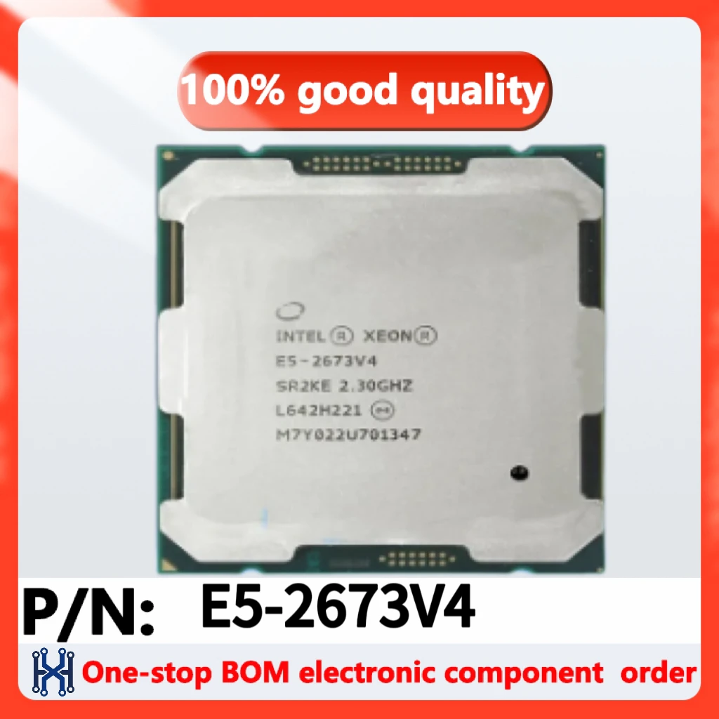 1pcs/LOT  Xeon E5 2673V4   SR2KE 20-cores 2.30GHZ 50MB 14nm 135W LGA2011-3 E5 2673 V4 processor E5-2673V4