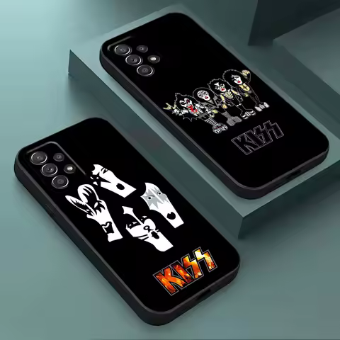 Kiss Classics Rock Band Phone Case For Samsung Galaxy A15 A25 A24 A23 A22 A21S A20s A13 A10 A05S A04 A03 A02 A14 Soft Back Cover