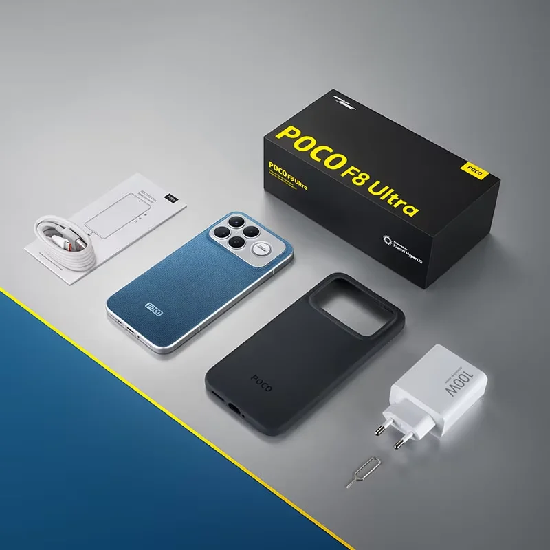 Teléfono Inteligente Poco F8 Ultra Versión Global, Teléfono Móvil Snapdragon ® 8 Elite Gen 5, Batería de 6500 mAh, Carga Rápida de 100 W, Pantalla de 6.9 Pulgadas y 120 Hz, NFC, 5G 7