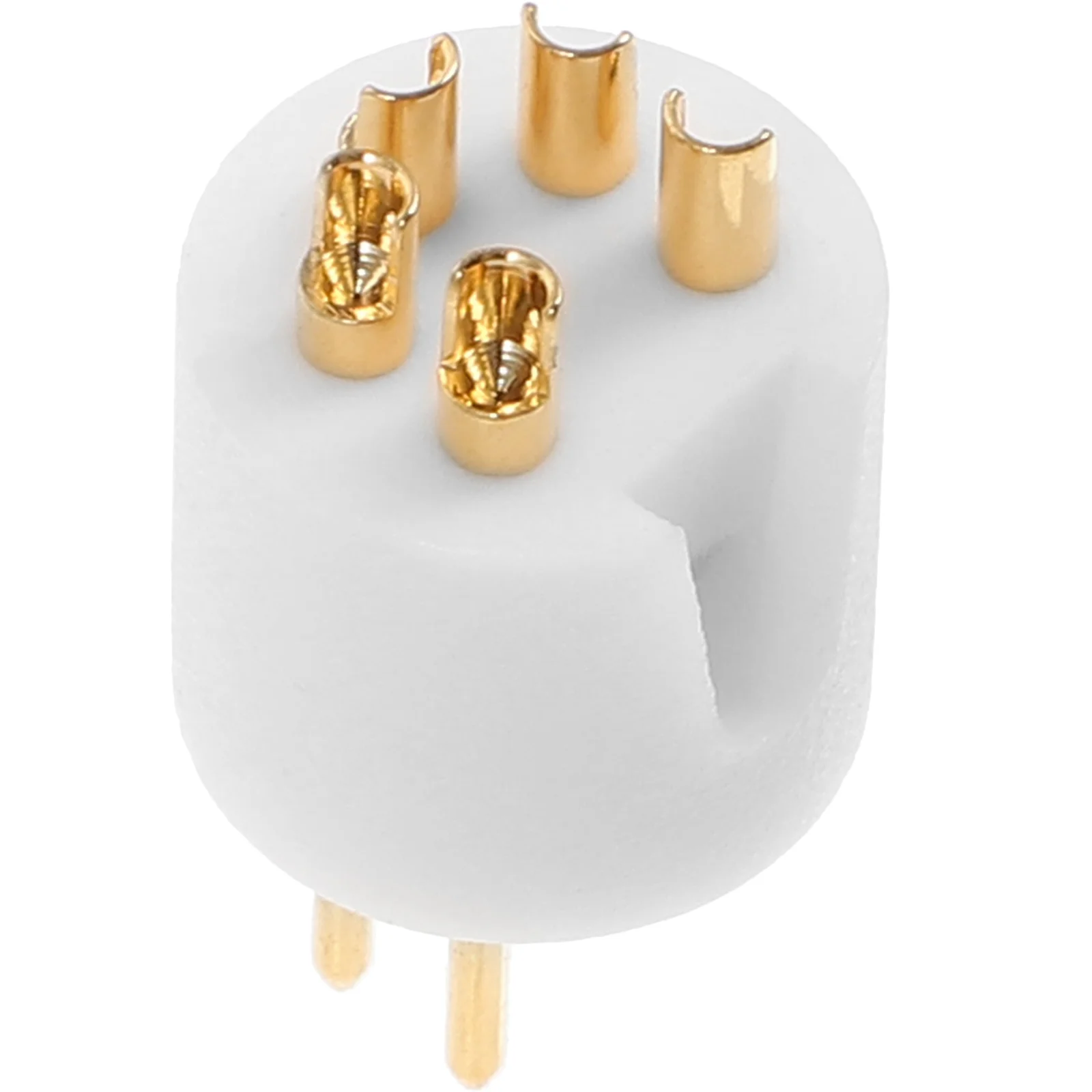 

5 Pin Gold Plated Turntable Connector Reliable Audio Replacement Record Player Connector Vinyl Parts Record Parts