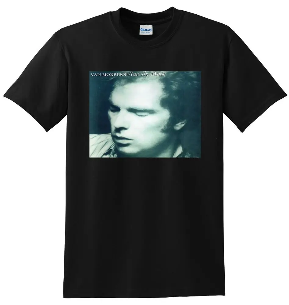 VAN MORRISON T SHIRT into the music vinyl cd cover SMALL MEDIUM LARGE or XLHigh Quality 100%Cotton Short Sleeve