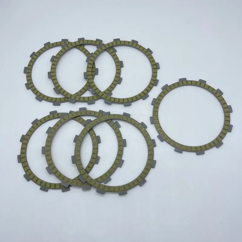 

For Honda Africa Twin 750 XRV 750 XRV750 1990-2003 RD04 RD07 Fibre Clutch Friction Disc Plate Kit 7PCs